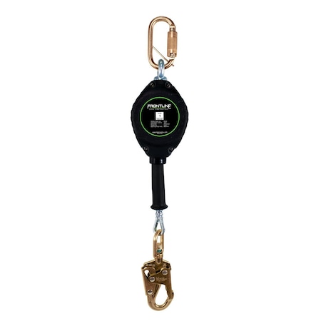 Frontline RPG Self-Retracting Lifeline, 10 ft Length, 1 Leg(s), 310 lbs Weight Capacity RPG10